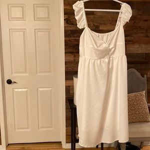 White summer dress